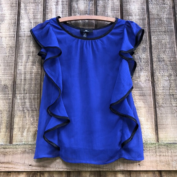 Girls royal blue shirt Clearance